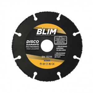 DISCO DIAMANTE MULTIMATERIAL 115X1.2X22MM BLIM