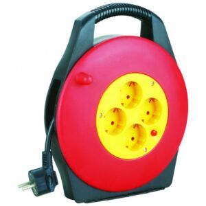 ENROLLADOR DE CABLE 10 METROS CABLE 3X1.5MM ELBAT