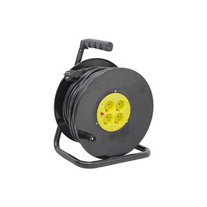 ENROLLADOR DE CABLE 50 METROS CABLE 3X1.5MM ELBAT