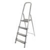 ESCALERA ALUMINIO 4 PELDAÑOS MADER