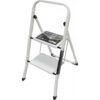 ESCALERA DOMESTICA ACERO 2 PELDAÑOS MADER
