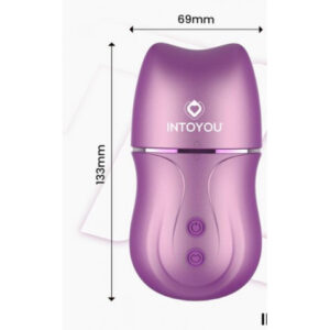 ESTIMULADOR CLITORIS CON LICKING BITING SUCCION Y VIBRACION SUVI INTOYOU