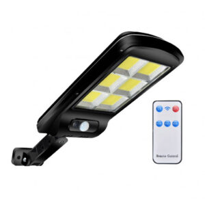 FAROLA LED COB SOLAR 4500LM + SENSOR + MANDO ELBAT
