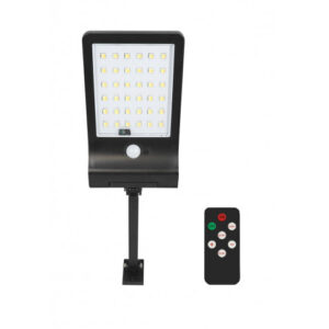 FAROLA LED SOLAR 3000K/4000K/6500K 350LM + SENSOR + MANDO ELBAT
