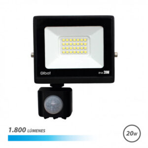 FOCO LED SERIE SLIM 20W CON SENSOR | 1800LM | 6500K ELBAT