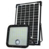 FOCO LED SOLAR 30W 4800LM CON SENSOR + MANDO ELBAT