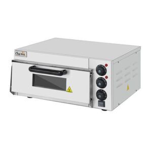 HORNO DE PIZZA ELÉCTRICO PROFESIONAL 1 CÁMARA 2000W CHEF PRO