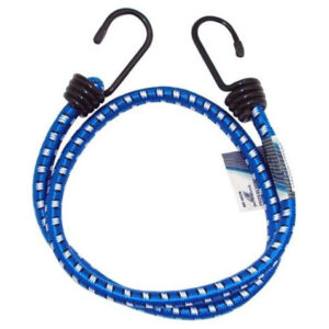 JUEGO 2 GANCHOS ELASTICOS GOMA 120CM X 12MM