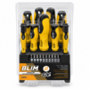 JUEGO 21 PIEZAS DESTORNILLADORES Y PUNTAS BLIM