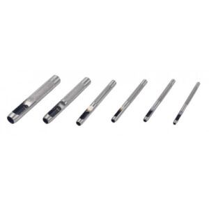 JUEGO 5 PCS SACABOCADOS MADER