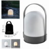 LAMPARA LED CAMPING PORTATIL 14X13X21CM