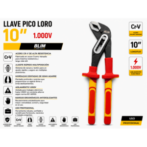 LLAVE PICO LORO 10" 1.000V BLIM
