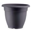 MACETA CAMPANA DIAMETRO 25CM ANTRACITA ARTPLAST