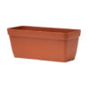 MACETA RECTANGULAR 40CM TERRACOTA CON DEPOSITO DE AGUA ARTPLAST