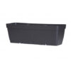 MACETA RECTANGULAR 50CM ANTRACITA CON DEPOSITO DE AGUA ARTPLAST
