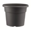 MACETA REDONDA DIAMETRO 20CM ANTRACITA ARTPLAST