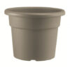 MACETA REDONDA DIAMETRO 40CM TAUPE ARTPLAST