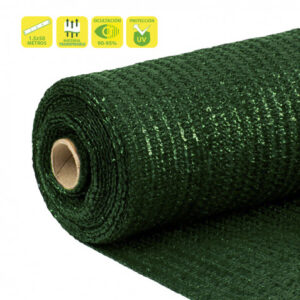 MALLA DE SOMBREO VERDE OSCURO 1.5X50 METROS SUNGARDEN