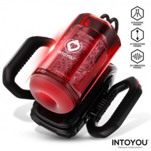 MASTURBADOR MASCULINO CON SUCCION EMPUJE Y VIBRACION VEXOR INTOYOU