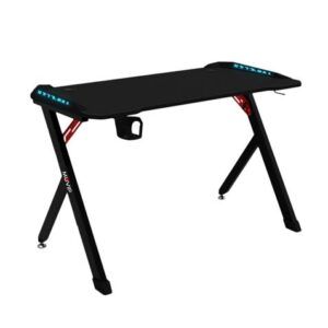 MESA GAMING PRO1200 FIBRA CARBONO LUZ RGB MUVIP