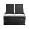 NEVERA PORTATIL CON COMPRESOR LG 107 LITROS DOBLE ZONA MUVIP