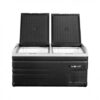 NEVERA PORTATIL CON COMPRESOR LG 107 LITROS DOBLE ZONA MUVIP
