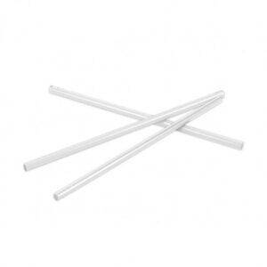 PACK 25 CAÑITAS REUTILIZABLES TRANSPARENTES 19.5CM ALGON