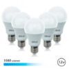 PACK 5 BOMBILLAS LED A60 | 12W | 1080LM | E27 | LUZ FRIA | ELBAT