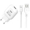 PACK CARGADOR CORRIENTE L37 2.1A + CABLE MICRO USB XO