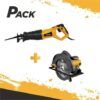 PACK SIERRA CIRCULAR 2200W 235MM + SIERRA SABLE 900W AJUSTE HOJA BLIM