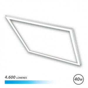 PANEL CON MARCO LED 60X60 40W 4600LM LUZ FRIA ELBAT
