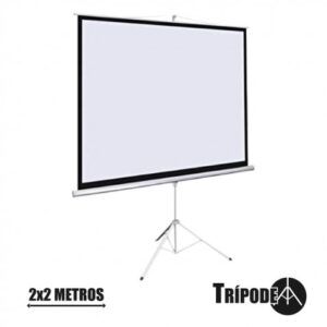 PANTALLA PROYECCION TRIPODE 2 X 2MTR CROMAD