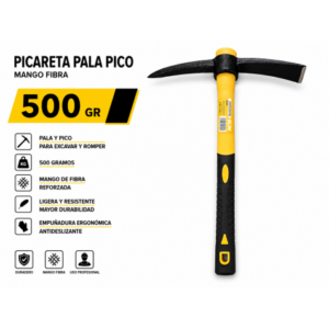 PICARETA PALA PICO 500GR MANGO FIBRA BLIM