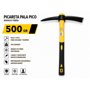 PICARETA PALA PICO 500GR MANGO FIBRA BLIM