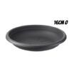PLATO PARA MACETA 16CM ANTRACITA ARTPLAST