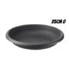 PLATO PARA MACETA 25CM ANTRACITA ARTPLAST