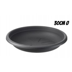 PLATO PARA MACETA 30CM ANTRACITA ARTPLAST