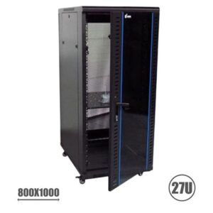 RACK 19" 27U 800X1000 PERFORADO CROMAD