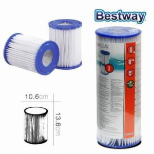 REPUESTO DE FILTRO PARA PISCINA X2 TIPO II BESTWAY