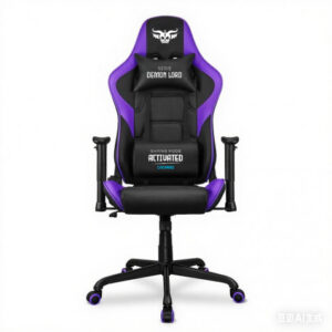 SILLA GAMING SERIE DEMON LORD VIOLETA CROMAD