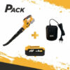 SOPLADOR S/CARBONES 20V + BATERIA 4AH + CARGADOR BLIM