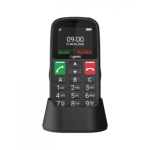 TELEFONO MOVIL PERSONAS MAYORES GL390 4G NEGRO GIGASET