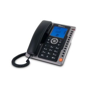 TELEFONO SOBREMESA/MURAL LCD 3604N NEGRO SPC