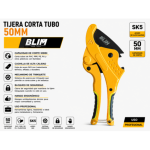 TIJERA CORTA TUBO 50MM BLIM