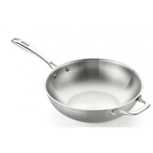 WOK ACERO INOXIDABLE 28CM PLANET INOX TRIPLY MONIX